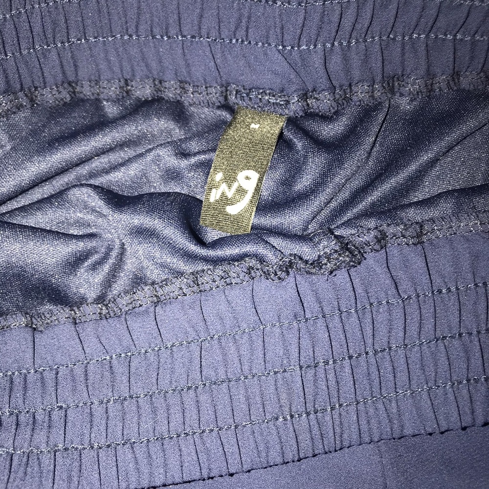 Navy Blue Shorts with Ruffles! - Picture 2 of 3